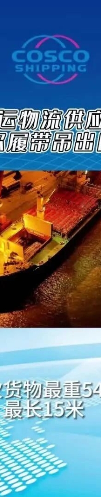 助力“一带一路”|青岛中远海运物流中标并圆满完成卡塔尔履带吊出口发运任务