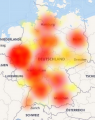 今天凌晨德国大部分电信网络发生故障